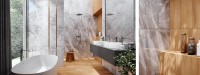 Bianca Marble 25x75 csempe 