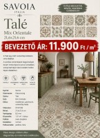 Savoia Talé Mix Orientale 21,6x21,6 padlólap