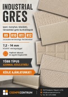 Ipari, társasházi, konyhai, közületi gres burkolatok