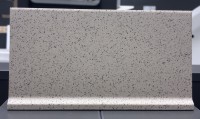 Industrial Gres hajlított lábazat 10x20 cm melléültethető BÉZS színben 