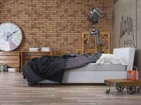 Cerrad Retro Brick 6,5x24,5 klinker falburkolat - 6 színben