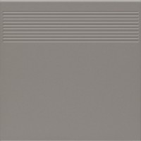 Bazo Grys Monocolor 30x30 gres lépcsőlap