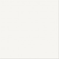 Cersanit White Satin 42x42 matt fehér padlólap PP420
