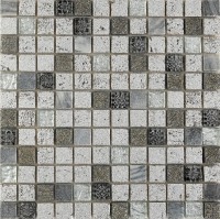 Intermatex Imperium Silver 30x30 mozaik