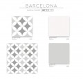Keros Barcelona 25x25 padlólap és falburkolat termékcsalád