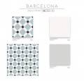 Keros Barcelona 25x25 padlólap és falburkolat termékcsalád