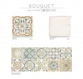 Keros Bouquet 25x25 padlólap és falburkolat termékcsalád