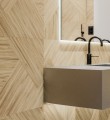 Madera fahatású 3D felületű 60x60 padlólap - 2 színben