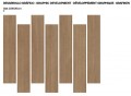 Vitacer Deckwood 23x120 WPC hatású gres padlólap
