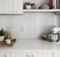 Equipe Chevron Wall 5,2x18,6 fali csempe,10 színben választható