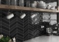 Equipe Chevron Wall 5,2x18,6 fali csempe,10 színben választható