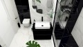 Tubadzin Black Pulpis polírozott, magasfényű padlólap 60x60 és 60x120 méretben