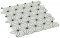 Intermatex Tokyo White 29x30 mozaik