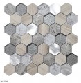Intermatex Tour Grey 30x30 mozaik
