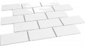 Intermatex York White Gloss 26,5x30,9 Mozaik