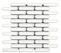Intermatex Dublin White Gloss 30x30 mozaik
