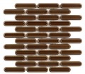 Intermatex Dublin Caramel Gloss 30x30 mozaik