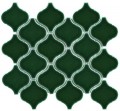 Intermatex Flame Green Gloss 28x24 mozaik